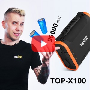 Видеообзор внешнего аккумулятора TOP-X100