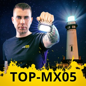 Видеообзор защищенного аккумуляторного фонаря TOP-MX05
