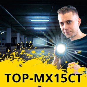 Видеообзор защищенного аккумуляторного фонаря TOP-MX15CT