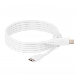 Кабель TopON USB Type-С - USB Type-C 100W (20V 5A) 1.5 м, белый TOP-TCW