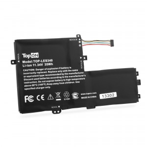 Аккумулятор для ноутбука Lenovo Ideapad S340. 11.34V 3086mAh. PN: L18C3PF6