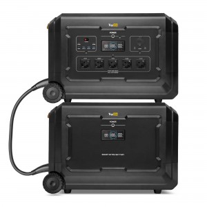 Портативная электростанция TopON TOP-X5000S 10 кВч LFP 5000 Вт, 5 розеток 220 В, авторозетка 12 В, Anderson, 2 DC, 2 Type-C, 4 USB, Bluetooth