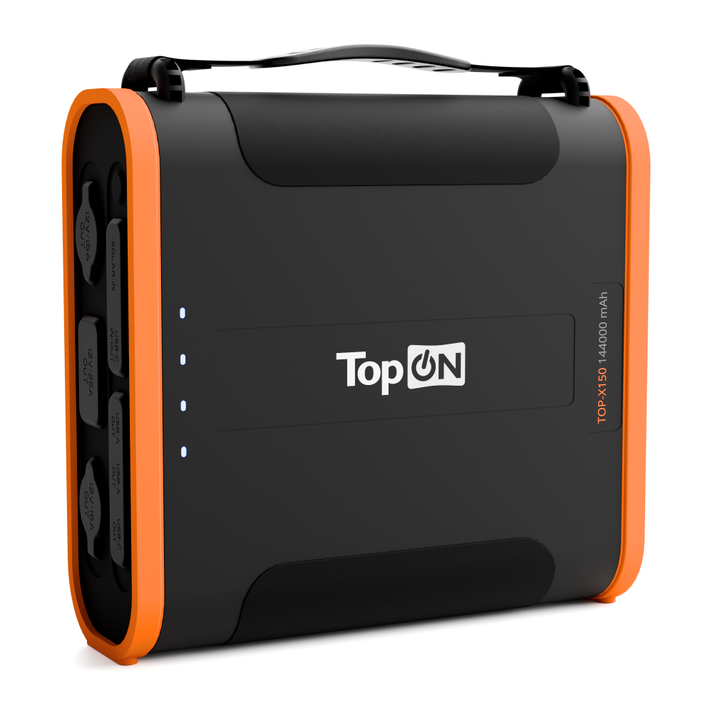 TopON TOP-X150 Внешний аккумулятор 144000mAh Type-C PD 100W, USB QC3.0 ...