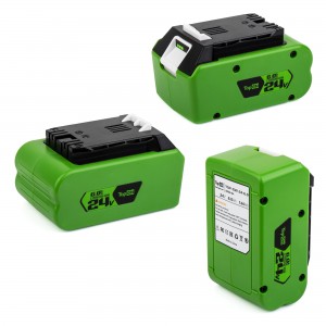 Аккумулятор для Greenworks 24V 6.0Ah (Li-ion) PN: G24B4