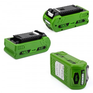Аккумулятор для Greenworks 40V 6Ah (Li-ion) PN: G40B6