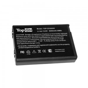 Аккумулятор для ноутбука HP Pavilion ZD8000, ZX6000, NX10, Presario R3000 Series. 14.8V 6600mAh 98Wh, усиленный. PN: 346970-001, HSTNN-DB03.