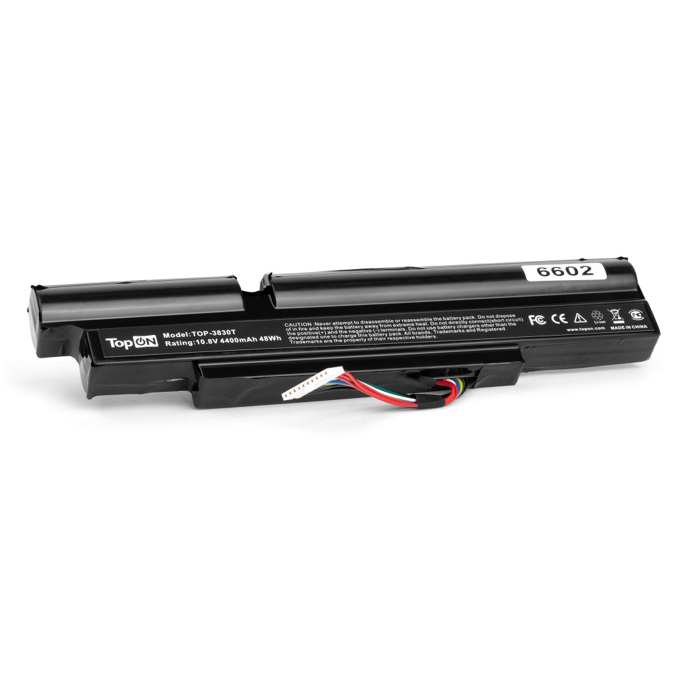 TopON TOP-3830T Аккумулятор для ноутбука Acer Aspire TimelineX 3830T, 4830T, 5830T Series. 11.1V 4400mAh 49Wh. PN: AS11A3E, AS11A5E.