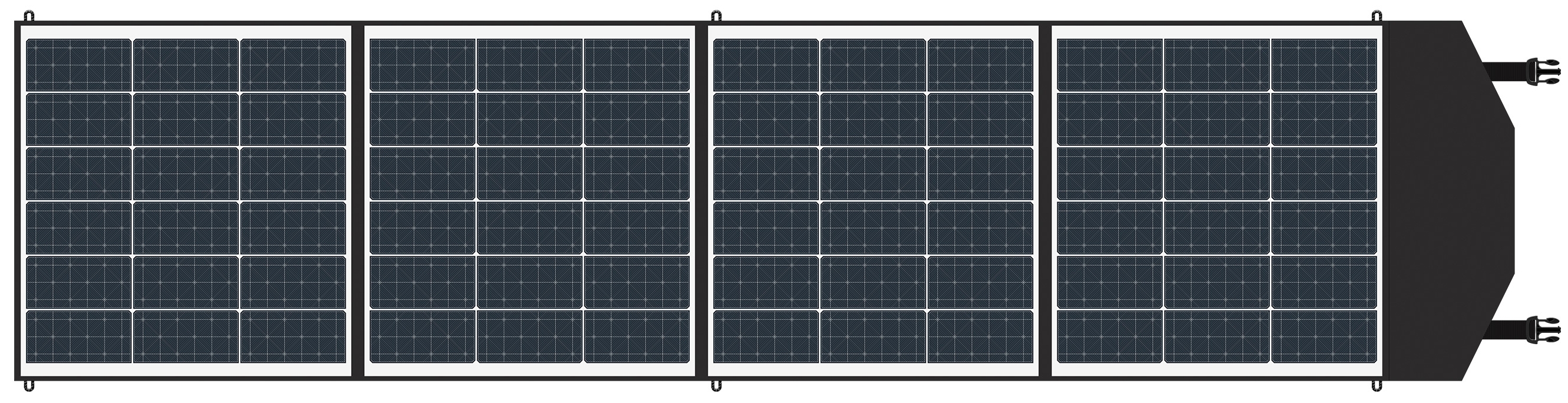 Портативная солнечная панель TopON TOP-SOLAR-200