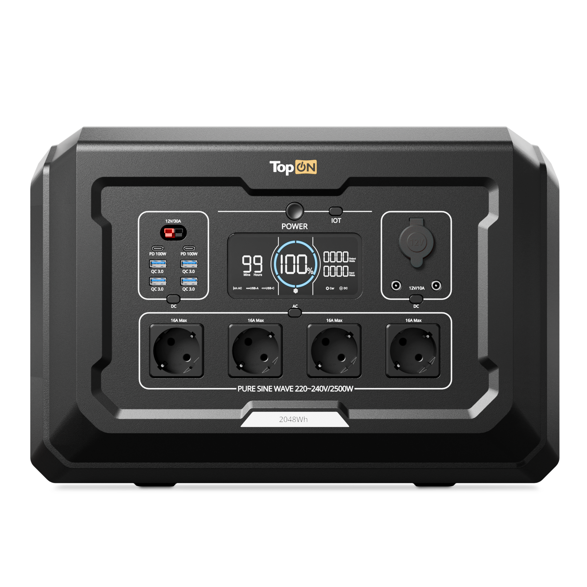 Зарядная станция 2500 Вт TopON TOP-X2500